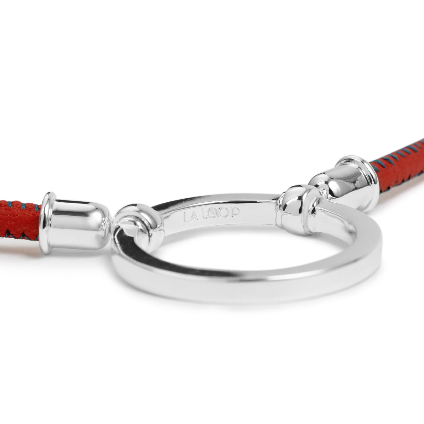 Clifton Italian Leather in Coral