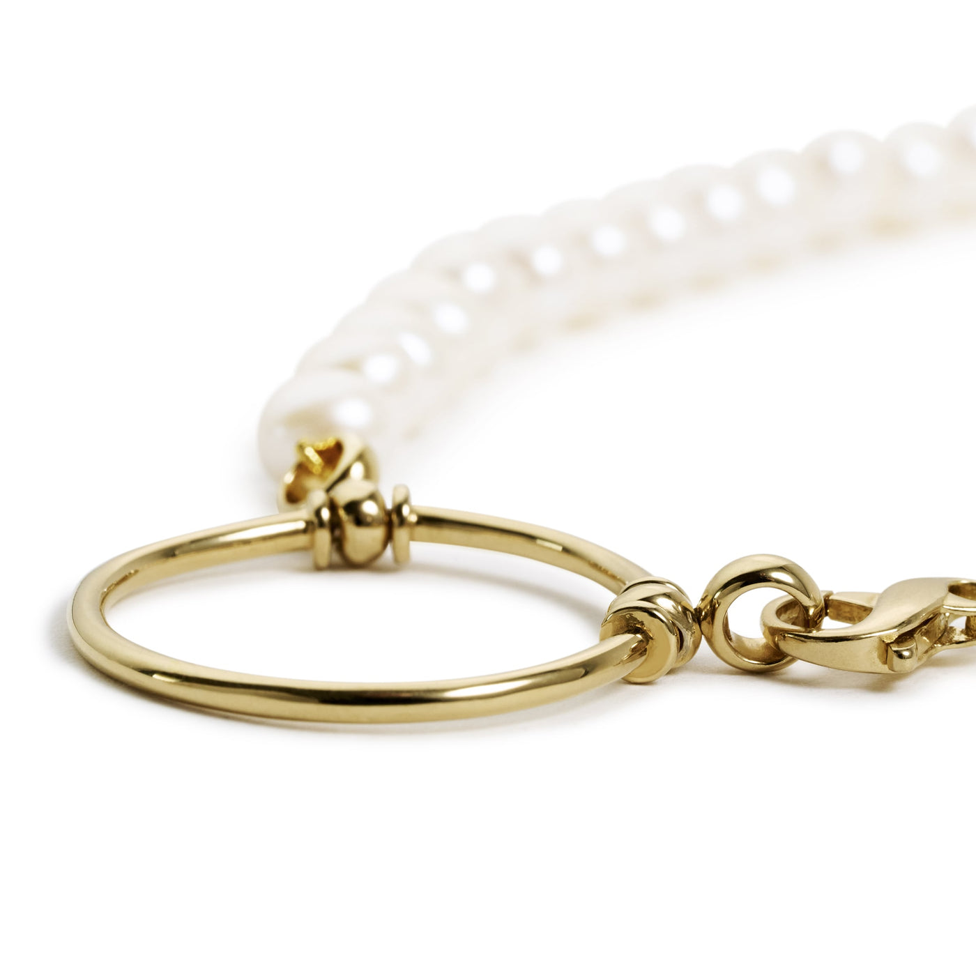 Freshwater Pearl with Gold