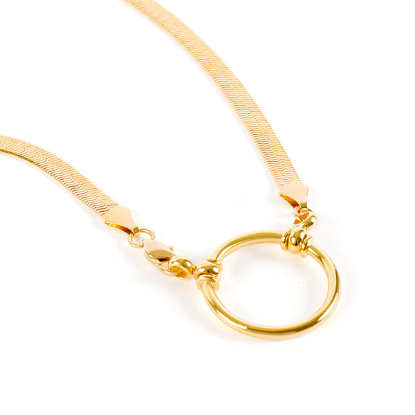 The Silk Herringbone Chain